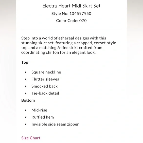 Free people Electra Heart Midi Skirt Set (golden combo) - Picture 8 of 9